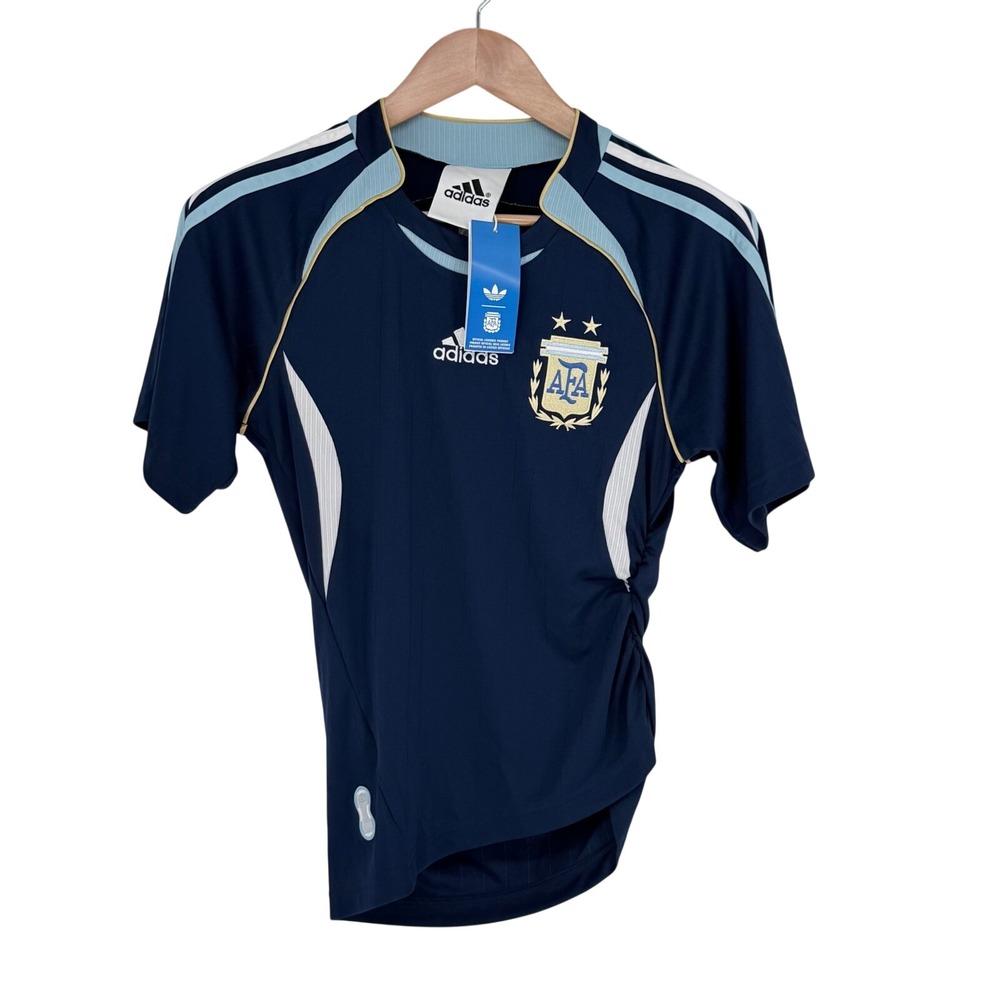 Adidas Originals Argentina Women Soccer Jersey Dark Blue AFA BBJSY KE2289 Medium